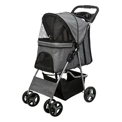TRIXIE Buggy mit 4 Rädern für Hunde bis 15 kg