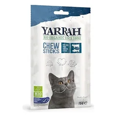 Yarrah Bio Katzensnack Kaustangen mit Fisch