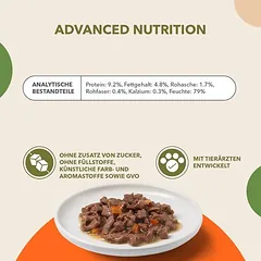 IAMS Advanced Nutrition Grain Free Land Collection padaže, drėgnas maistas katėms — 4 nuotrauka