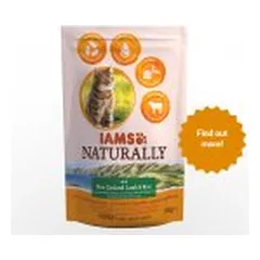 IAMS Naturally guliašas katėms su ėriena N24x85g