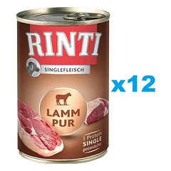 RINTI Singlefleisch Lamb Pure 12x400 g monoproteinų ėrienos