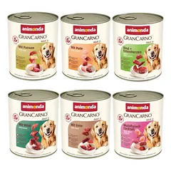 GRANCARNO Adult Mix Rinkinukas Nr. 1, 24 x 800 g parduotuvėje e-zoo.lt