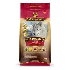 WOLFSBLUT Adult Blue Mountain sausas maistas suaugusiems šunims su elniena ir bulvėmis 12,5 kg — 2 nuotrauka