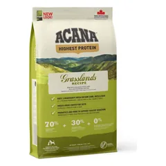 Acana Grasslands Dog begrūdis sausas maistas šunims