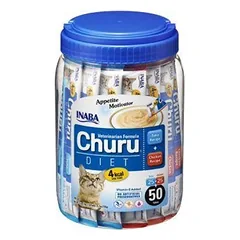 INABA Churu Diet 50x14g su tunu ir vištiena katėms