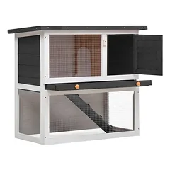 Prolenta Premium lauko tvartelis Mareina, 90 x 45 x 80 cm , pilka — 4 nuotrauka