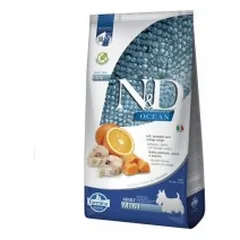 FARMINA N&D OCEAN - DOG Dry Cod Pumpkin&Orange ADULT MINI 7 kg