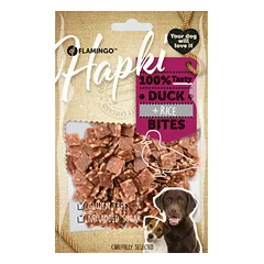 Flamingo Hapki Duck Rice Bites - šunų skanėstai, antis ir ryžiai