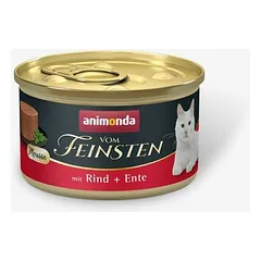 Animonda Vom Feinsten Cat Mousse jautiena, antiena, drėgnas maistas katėms 85 g