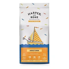Harper and Bone Ocean Wonders sausas maistas vidutinių ir didelių veislių šunims su žuvimi, 2 kg