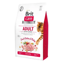 Brit Care Cat GF Adult Activity Support sausas maistas katėms 2 kg