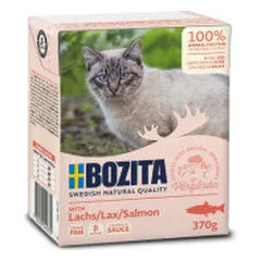 BOZITA Cat Lašiša padaže 370g parduotuvėje pet24.lt