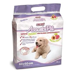 Record AssorbiPiu Puppy Trainer higieniniai kilimėliai šuniukams, kvapnūs, 60 x 60 cm 10 vnt. — 3 nuotrauka