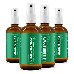 Silberkraft koloidinio sidabro purškiklis – priežiūros purškiklis kailiui ir odai, 2 x 100 ml — 3 nuotrauka