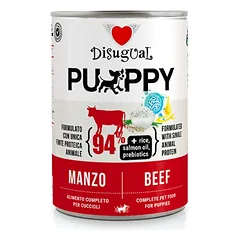 DISUGUAL Puppy konservas šuniukams su jautiena 400g