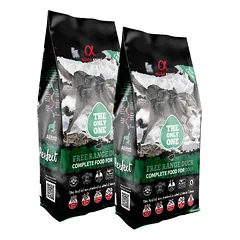 ALPHA SPIRIT Visavertis sausas maistas šunims Laisvai auginama antis 2x12 kg