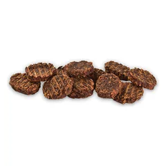 BRIT Jerky Rabbit Meaty Coins skanėstai suaugusiems šunims su triušiena 80 g — 3 nuotrauka