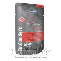 Dr.Clauder’s Best Selection No8 šlapias maistas su jautiena, antiena ir bulvėmis 85g