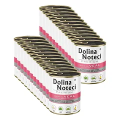 Dolina Noteci PREMIUM su veršiena ir žaliaisiais žirneliais 24x800g