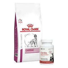 ROYAL CANIN Cardiac 14kg + LAB-V Cardio Regeneration - Širdies ir kraujagyslių parama šunims ir katėms 45 kapsulės