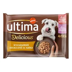 Ultima Delicious Adult Mini juostelės padaže, drėgnas maistas šunims 44 x 100 g — 5 nuotrauka