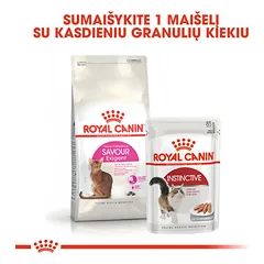 ROYAL CANIN FHN exigent savour sausas maistas išrankioms suaugusioms katėms 2 kg — 4 nuotrauka