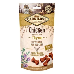 Carnilove Cat skanėstas Chicken enriched with Thyme 50gr.