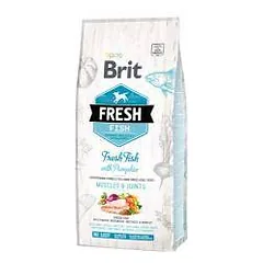 Brit Fresh Fish with Pumpkin Adult Large sausas maistas didelių veislių šunims, 2,5 kg