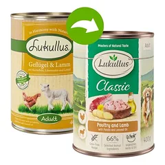 Sparpaket Lukullus Naturkost 24 x 400 g
