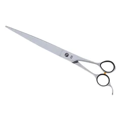 Geib Crab Straight Scissors Level 2 - high-quality straight scissors for pet grooming with a single-sided micro-grind., 9,5" — 4 nuotrauka