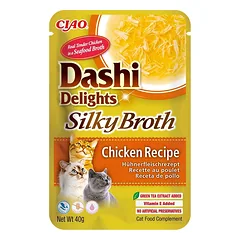 INABA Cat Dashi Delights Silky Broth Vištiena 40g