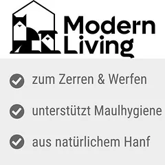 Modern Living Menorca žaislinė virvė su kilpa, apie L 40 x B 6 x H 6 cm — 3 nuotrauka