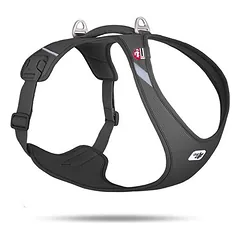 Curli All New Belka Comfort petnešos šunims, juodos
