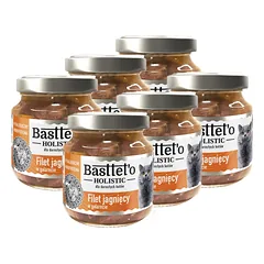 Basttet'o Holistic ėrienos filė galetėje katėms 6x130g