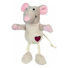 Trixie Mouse pliušinis žaislas katėms, smėlio spalvos, 11 cm