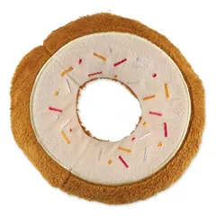 Dog Fantasy Donut žaislas šunims, spurga skleidžianti garsą, 19cm — 3 nuotrauka