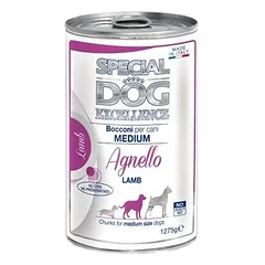 Special Dog Excellence Medium Chunkies Adult Lamb drėgnas maistas vidutinio dydžio suaugusiems šunims su ėriena, 1.275 kg