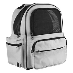 Nobby Rucksack Jela hellgrau für Hunde