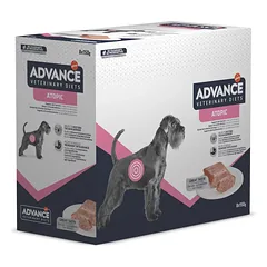 Wet Atopic Dog Konservuotas šunų pašaras odos ir kailio būklės gerinimui 150 g x 8 vnt. — 3 nuotrauka