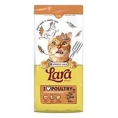 VERSELE-LAGA Lara Adult Turkey & Chicken 12,5kg - suaugusių kačių ėdalas su kalakutiena ir vištiena
