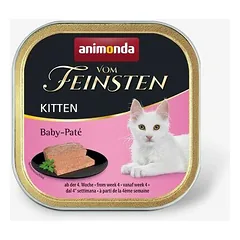 Animonda Vom Feinsten Cat Kitten Baby paštetas, drėgnas maistas kačiukams 100 g parduotuvėje 1petshop.lt