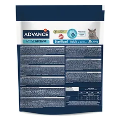 Advance Sterilized Adult (kalakutiena, miežiai) 0,4 kg — 2 nuotrauka
