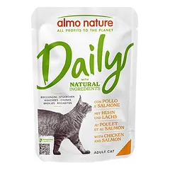 Almo Nature Daily vista un lasis 70 g - konservi kaķiem