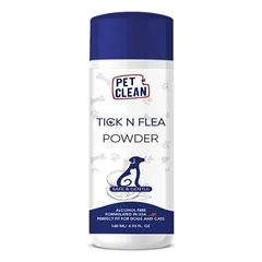Pet Clean Anti-Tick Powder nuo erkių pudra šunims ir katėms, 140 g