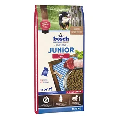 Bosch Junior Lamb & Rice, aviena ir ryžiai (naujas receptas) 15kg