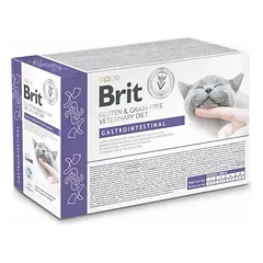 BRIT GF VET. CAT POUCH gastro 12 x 85 g