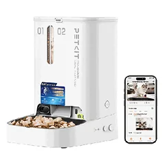 Automatinė šėrykla PETKIT YumShare Dual-hopper 2, 2 rezervuarai