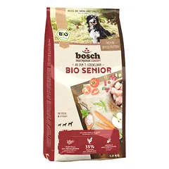 Bosch Bio Senior su vištiena ir spanguolėmis