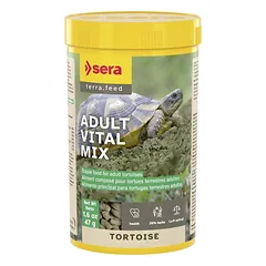 Sera žolėdžių sausumos vėžlių pašaras