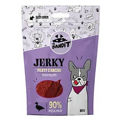 Mr.Bandit Jerky antienos filė, skanėstai šunims 80 g